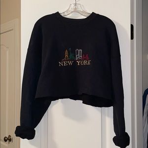 Cropped Crewneck